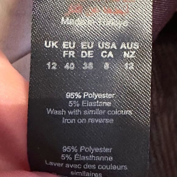 🔴2 for 30🔴 Nasty Gal top tie front cut out crop in black with floral design,8 - Picture 10 of 11